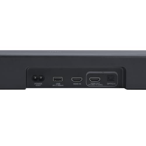 JBL Bar 500 M2, 10 inç subwoofer, Dolby Atmos, HDMI eARC, Wi-F/Bluetooth, 4K desteği, PureVoice 2.0 ve MultiBeam 3.0 ile 5.1 kanallı ses bar sistemi, siyah