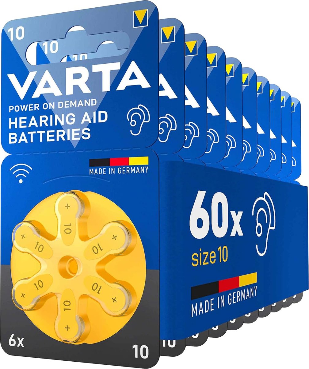 VARTA POWER ON DEMAND HAB 10 BLI 6x10 60'lı
