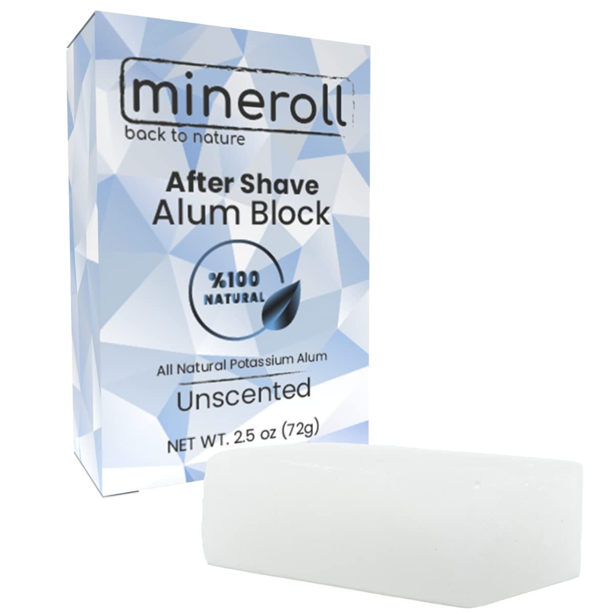 Mineroll Traş Sonrası Cilt Şapı, Cilt Lekelerine İyi Gelir, Kanamayı Durdurur, Kadın  Erkek İçin, Jilet Yanıklarına İyi Gelir, Cildi Yumuşatır, 72 gr