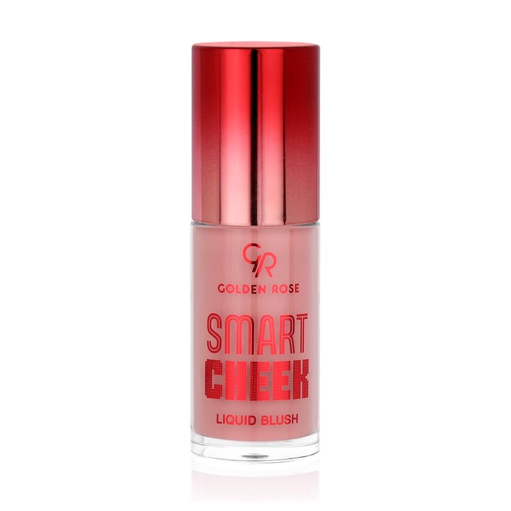 Golden Rose Smart Cheek Liquid Blusher No: 101 Nude Pembe - Cam Cilt Görünümü Veren Likit Allık