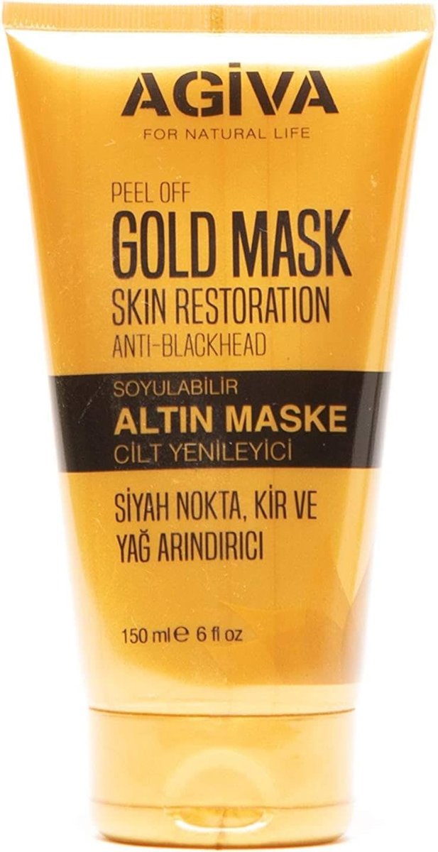 AGIVA Soyulabilir Gold Maske 150Ml