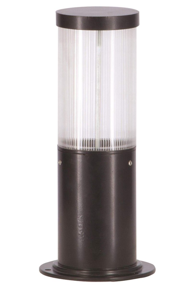 AVONNI BSU-68137-BSY-K Siyah Elektrostatik Toz Boyalı Dış Mekan Aydınlatma, E27, Aluminyum, Polikarbon Cam, 10cm
