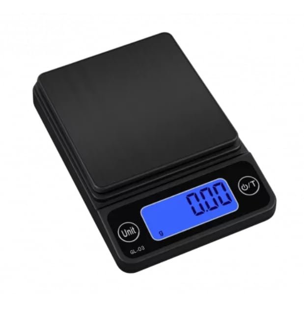 WellHise Hassas Terazi 300gr / 0.01g Siyah Işıklı Ekran Mücevher,Bozuk Para,Takı,Mutfak Terazisi
