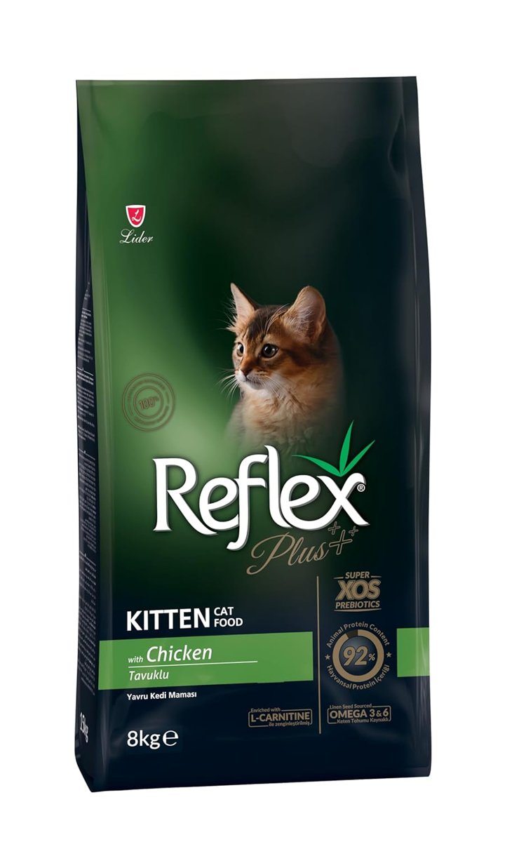 REFLEX PLUS Yavru 36/18 Tavuklu Kedi Maması 8 Kg