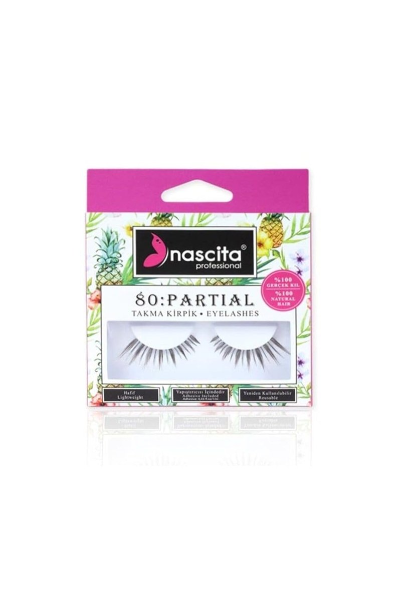 Nascita Parçalı Takma Kirpik (%100 Gerçek Kıl)
