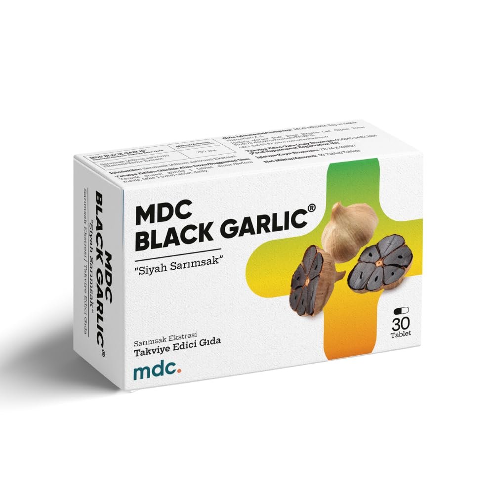 MDC Black Garlic Sarımsak Ekstresi 30 Tablet