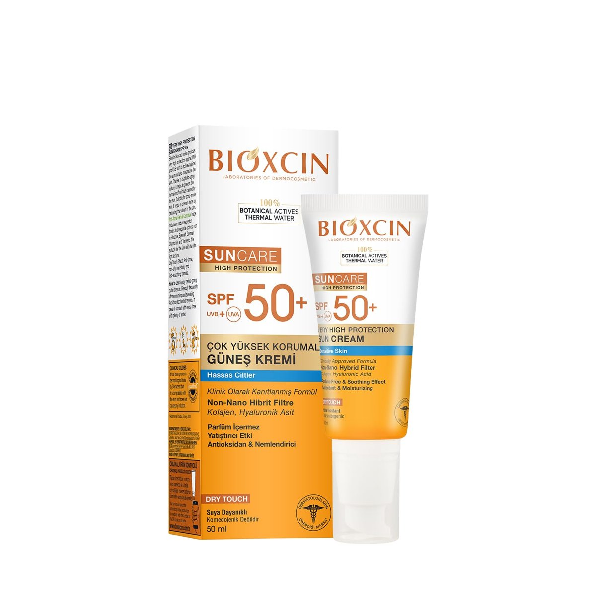 Bioxcin Hassas Ciltler İçin Çok Yüksek Korumalı Güneş Kremi 50 SPF 50 Ml