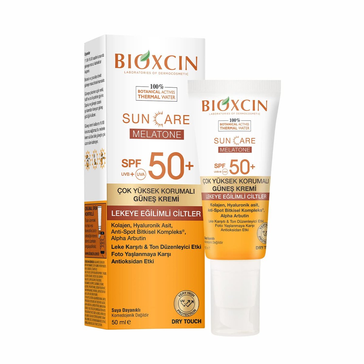 Bioxcin Sun Care Lekeye Eğilimli Ciltler İçin Çok Yüksek Korumalı Güneş Kremi 50 SPF - Leke ve Çil 50 Ml