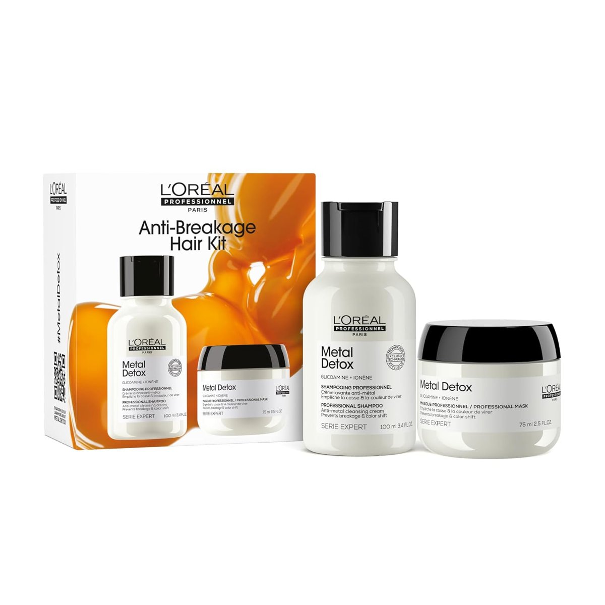 L'Oreal Professionnel Paris Serie Expert Metal Detox Mini Duo Kit, Saç Bakım Seti