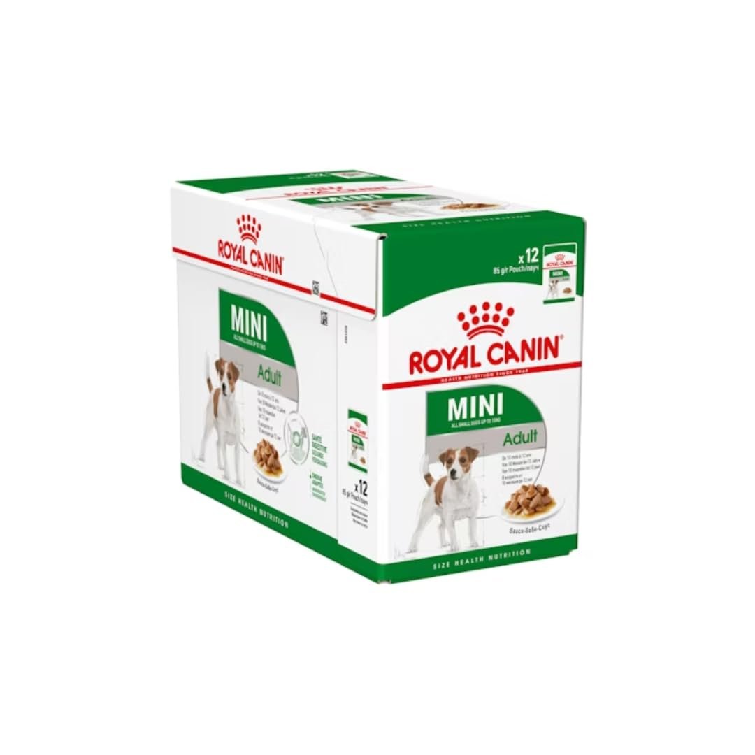 Royal Canin Mini Adult Yetişkin Yaş Köpek Maması 85 Gr X 12