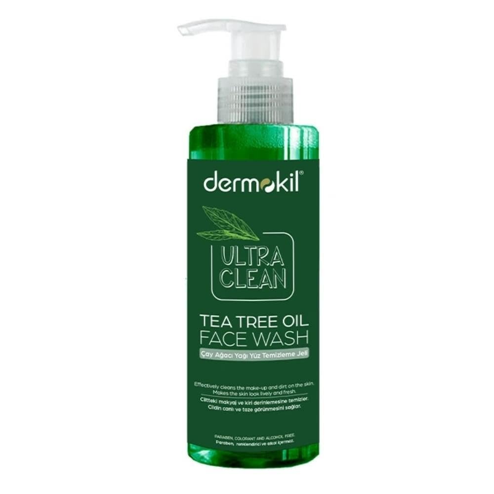 DERMOKİL Çay Ağacı Yağı Yüz Temizleme Jeli 300 ml