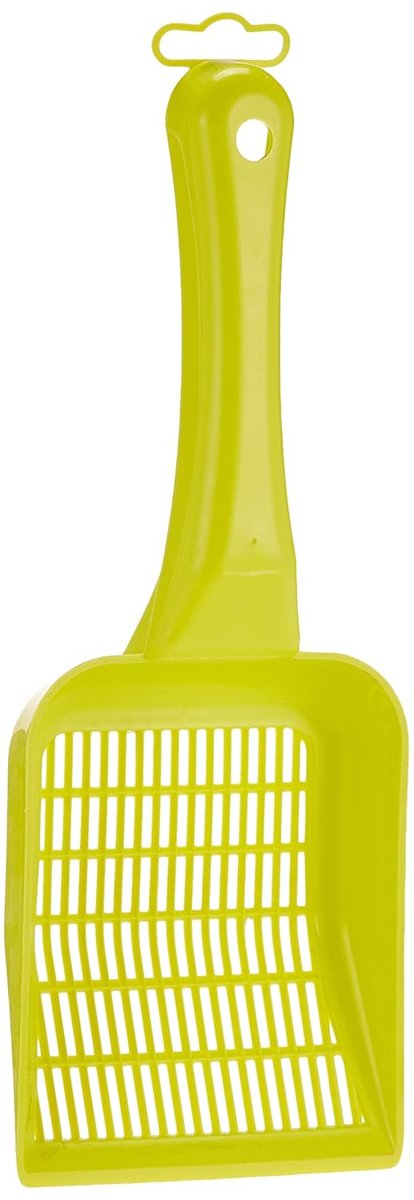 Moderna Scoopy Small Grid Dar Aralıklı Kedi Kumu Küreği Sarı