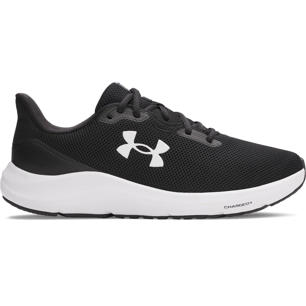 Under Armour UA Charged Pursuit 4 Erkek Koşu Ayakkabısı Black/Black/White 42.5