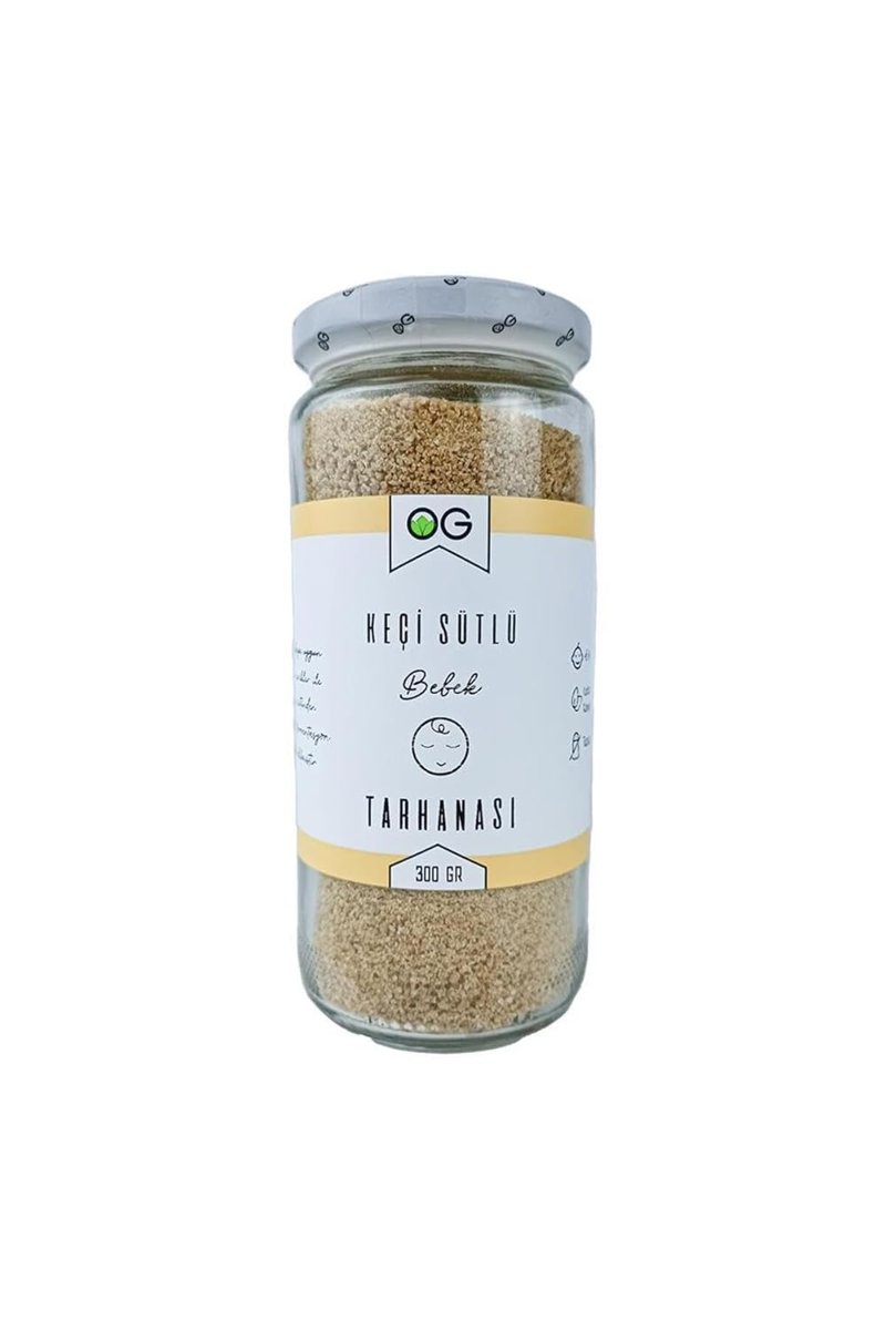 OG Keçi Sütlü Bebek Tarhanası 300 Gr +6 Ay