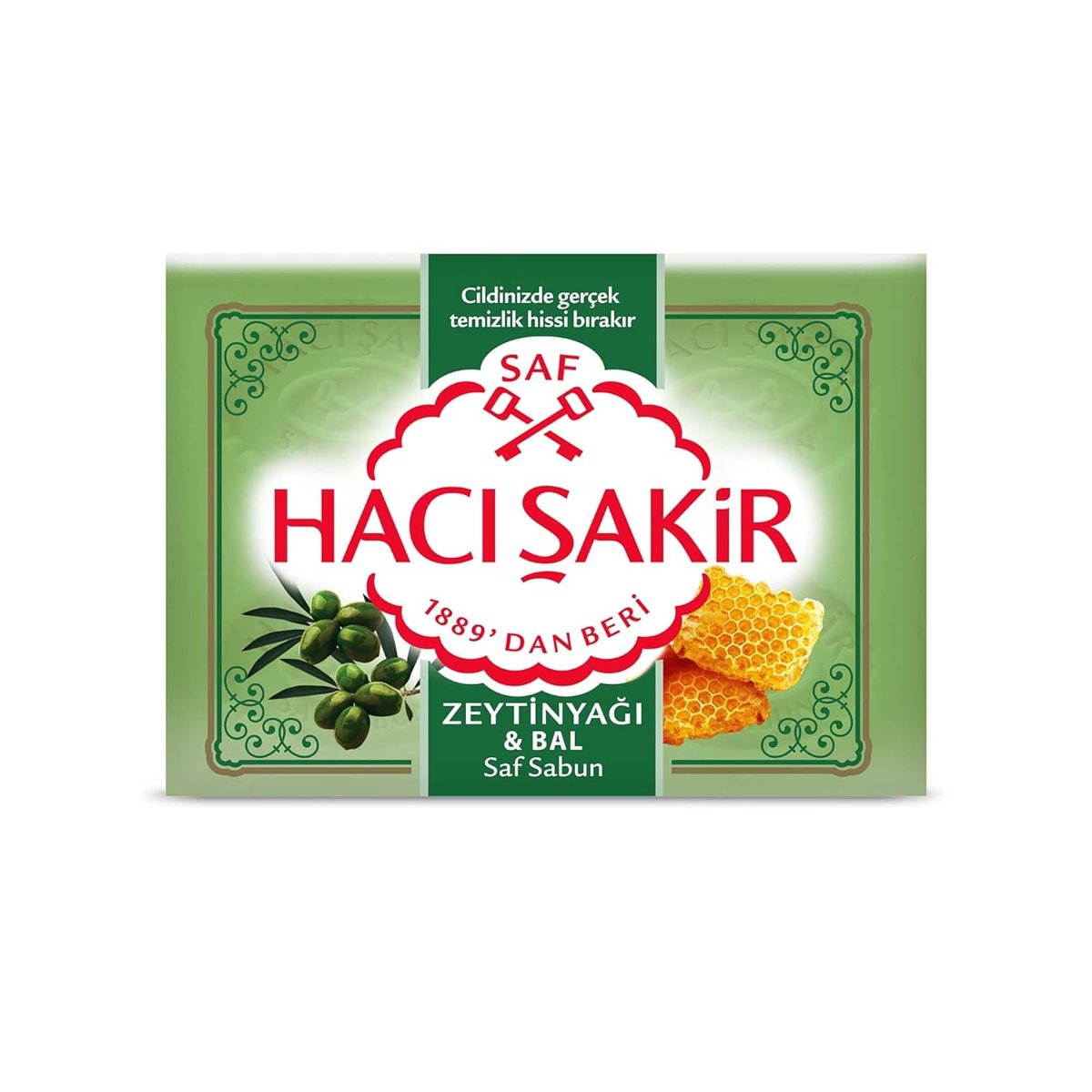 Hacı Şakir Zeytinyağı & Bal 4x150 gr Kalıp Sabun