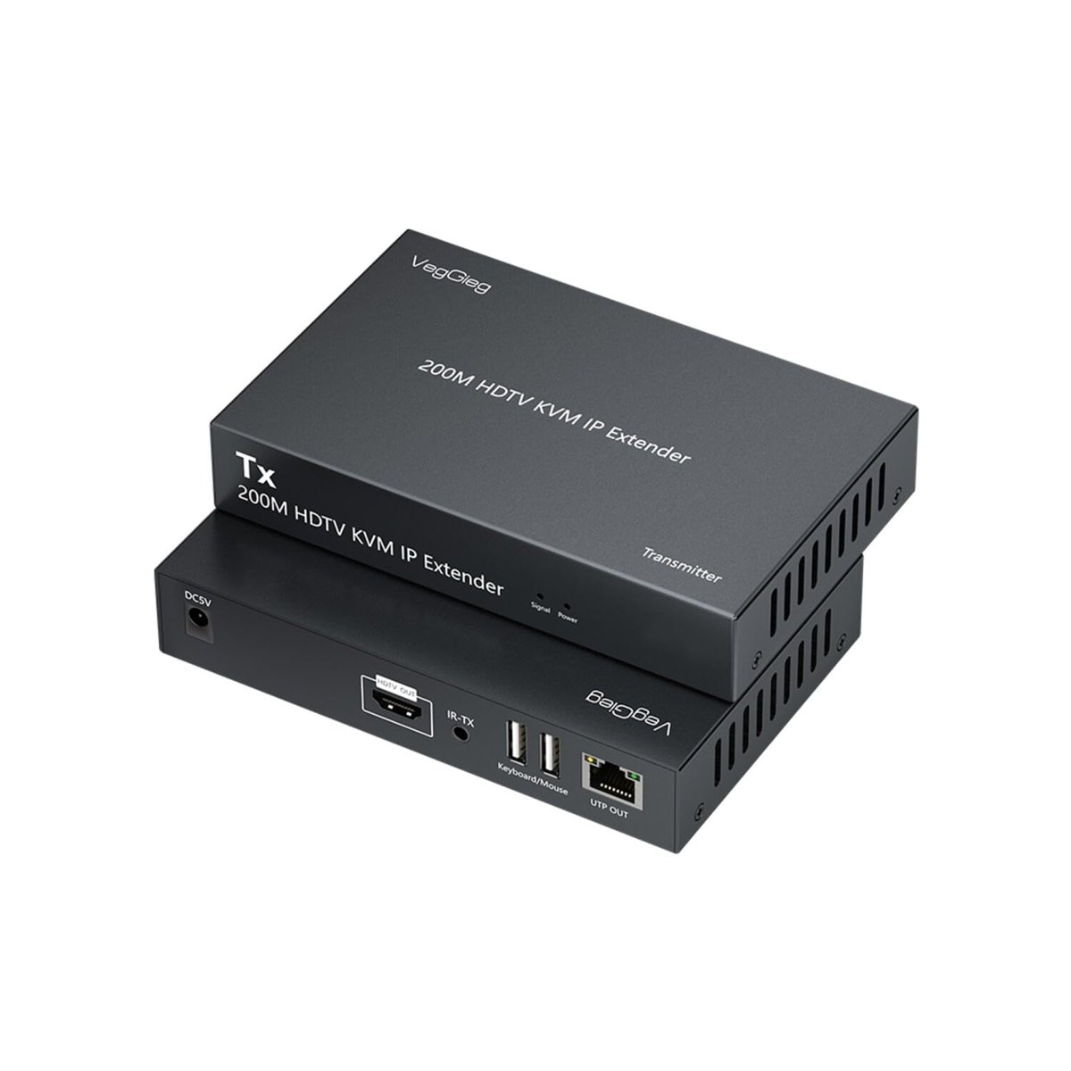 VegGieg 1080P Full HD 60Hz HDMI KVM IP Extender 200 Metre CAT5E/6 HDMI Menzil Genişletici Uzatıcı