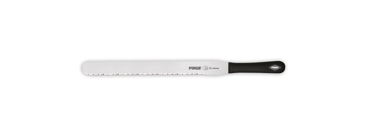 Pirge Creme Pasta Bıçağı Dişli 35 cm