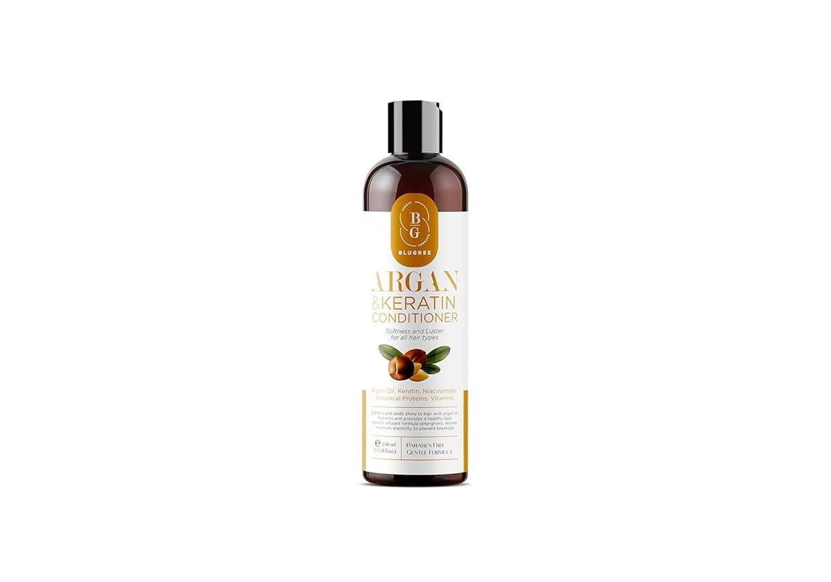 Blugree Argan Ve Keratin Ekstra Canlılık Için Saç Kremi 350 ml