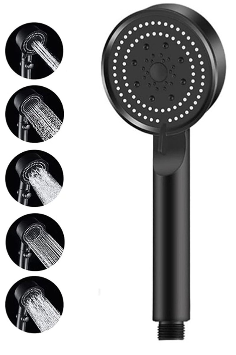 Mayaglory Turbo Fan Lite El Duşu Handshower, Siyah