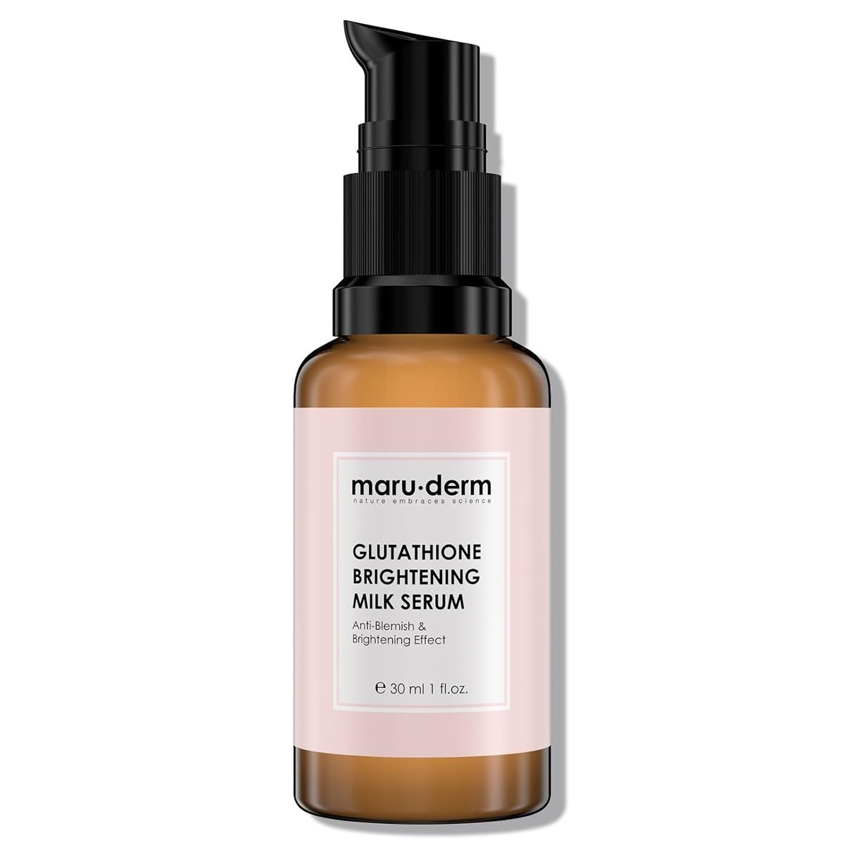 Maruderm Glutatyon Aydınlatıcı Süt Serumu – Alfa-Arbutin  Centella Asiatica ile Leke ve Donukluk Görünümüne Karşı, 30 ML