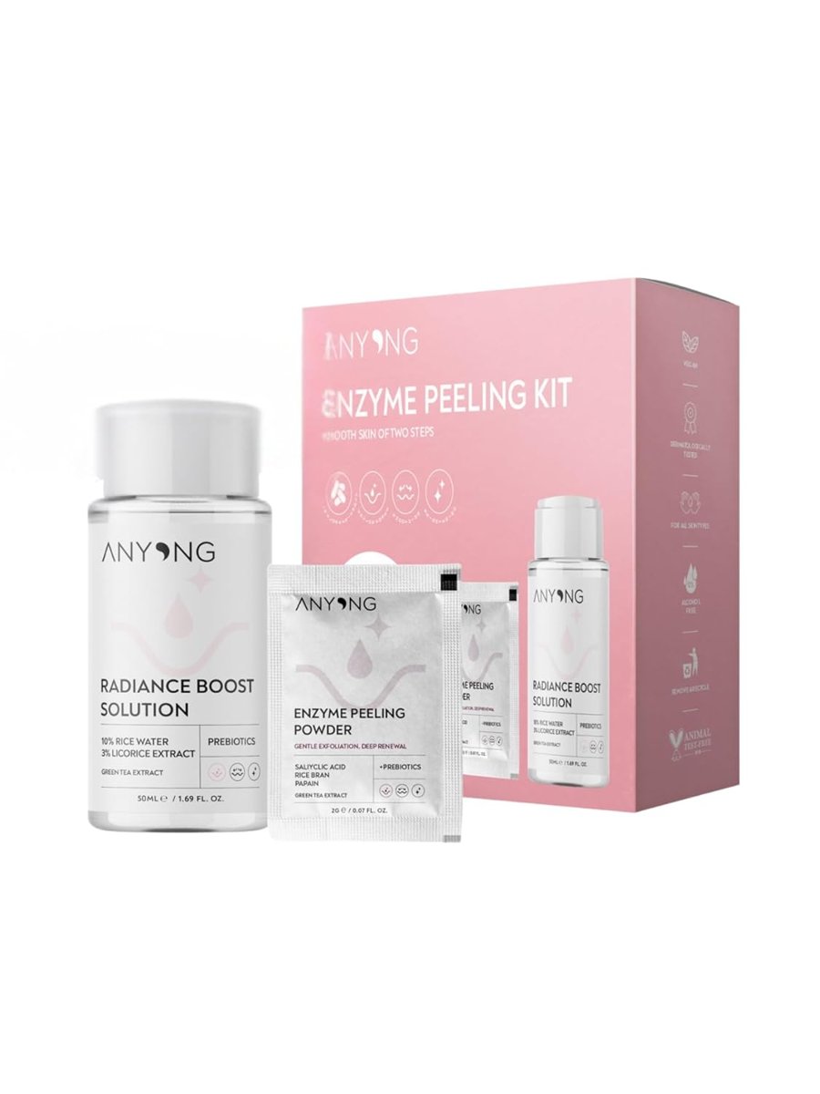Anyong Enzim Peeling Kit (Papain Enzimi, Salisilik Asit  Pirinç Suyu)