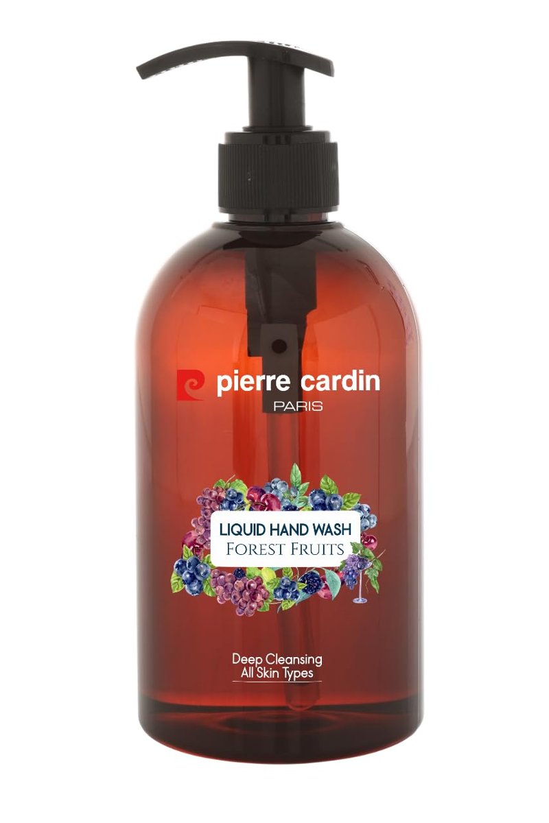 Pierre Cardin Liquid Hand Wash 480 ml – Forest Fruits - Sıvı Sabun - Orman Meyveleri