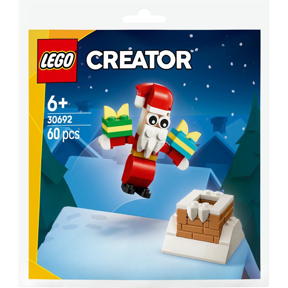 LEGO Creator Noel Baba ile Baca Eğlencesi 30692 – 6 Yaş ve Üzeri Erkek ve Kız Çocuklar için Hayal Gü