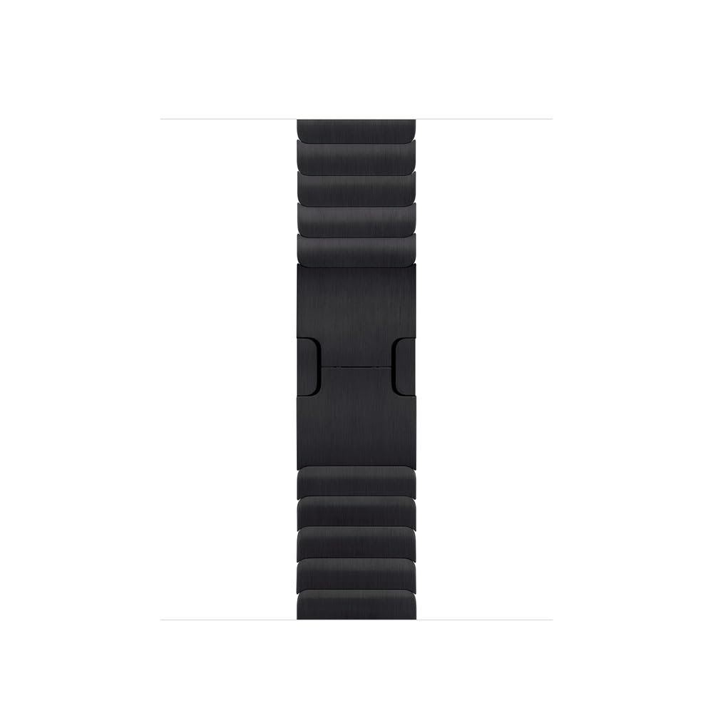 Apple Watch Band - Baklalı Model Bilezik - 38 mm - Uzay Siyahı - One Size