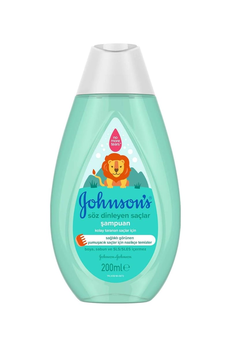 Johnson's Baby Söz Dinleyen Saçlar Serisi Kremli Şampuan, 200 ml