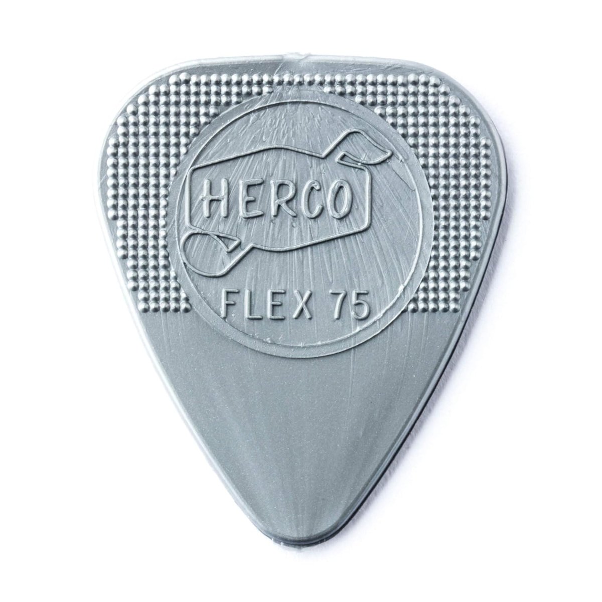 Jim Dunlop Flex75 gitar penası, ağır, gümüş, 12 adet