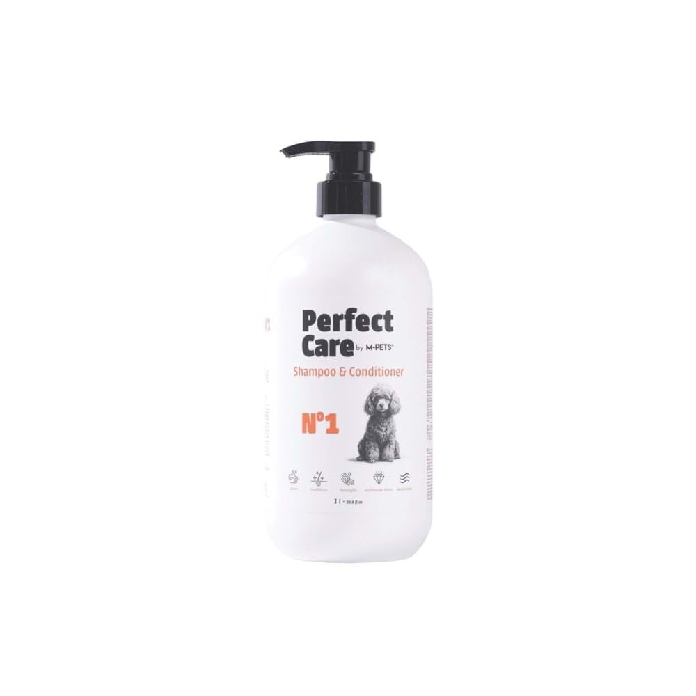 M-PETS PERFECT CARE NO.1 2 SI 1 ARADA YUMUŞATICI KÖPEK ŞAMPUANI 1L