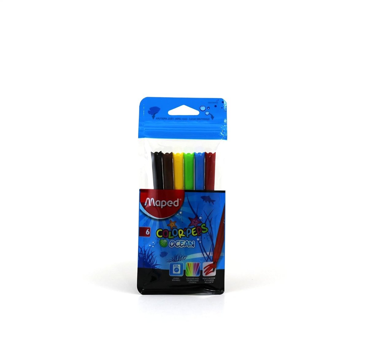 MAPED 845723 COLOR PEPS OCEAN 6 RENK KEÇELİ KALEM
