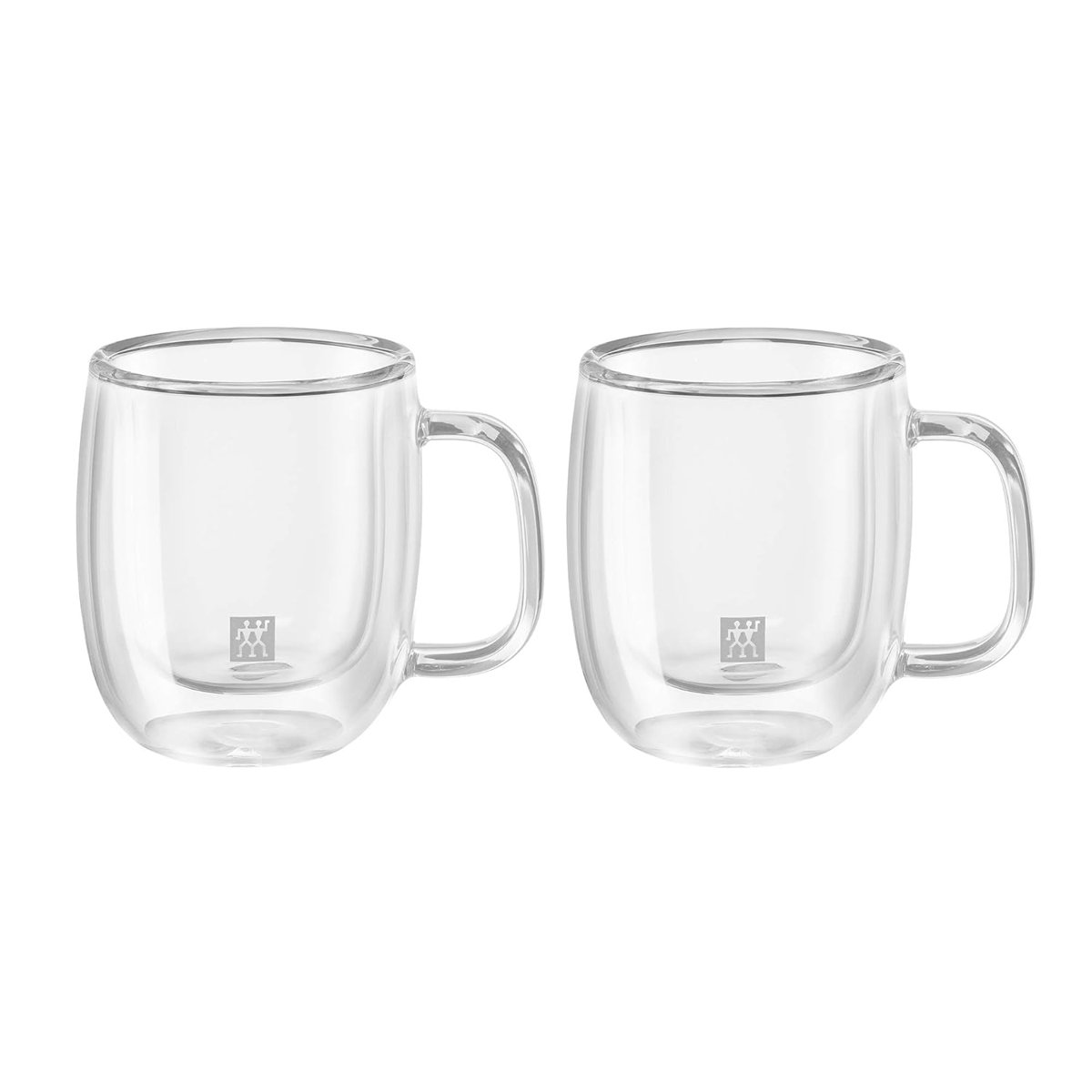 Zwilling Sorrento Çift Camlı Kulplu 2'li Espresso Bardak Seti, 80 ml