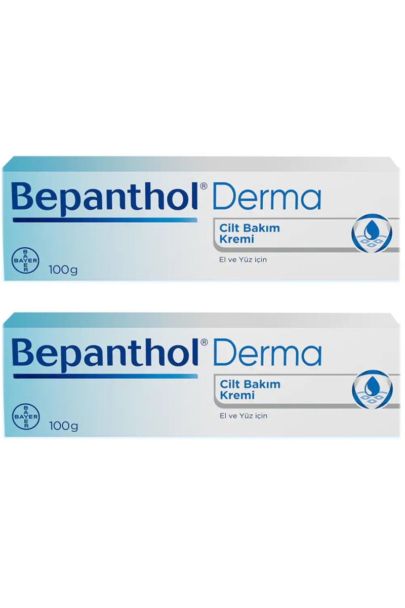 BEPANTHOL Derma Cilt Bakım Kremi 100 gr X 2 Adet P07338
