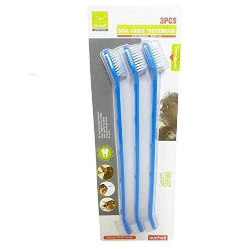 Nunbell Kedi Köpek Diş Fırçası 22 cm 3lü
