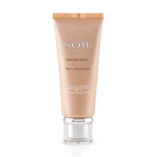 Note Cosmetics Mineral 401 Saten Bitişli SPF 15 Kapatıcı Fondöten