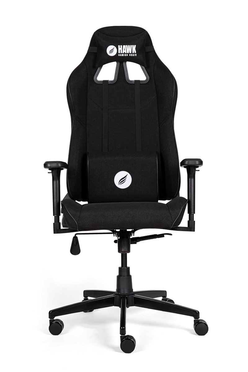 Hawk Gaming Chair Fab V4 Siyah Kumaş Oyuncu Koltuğu