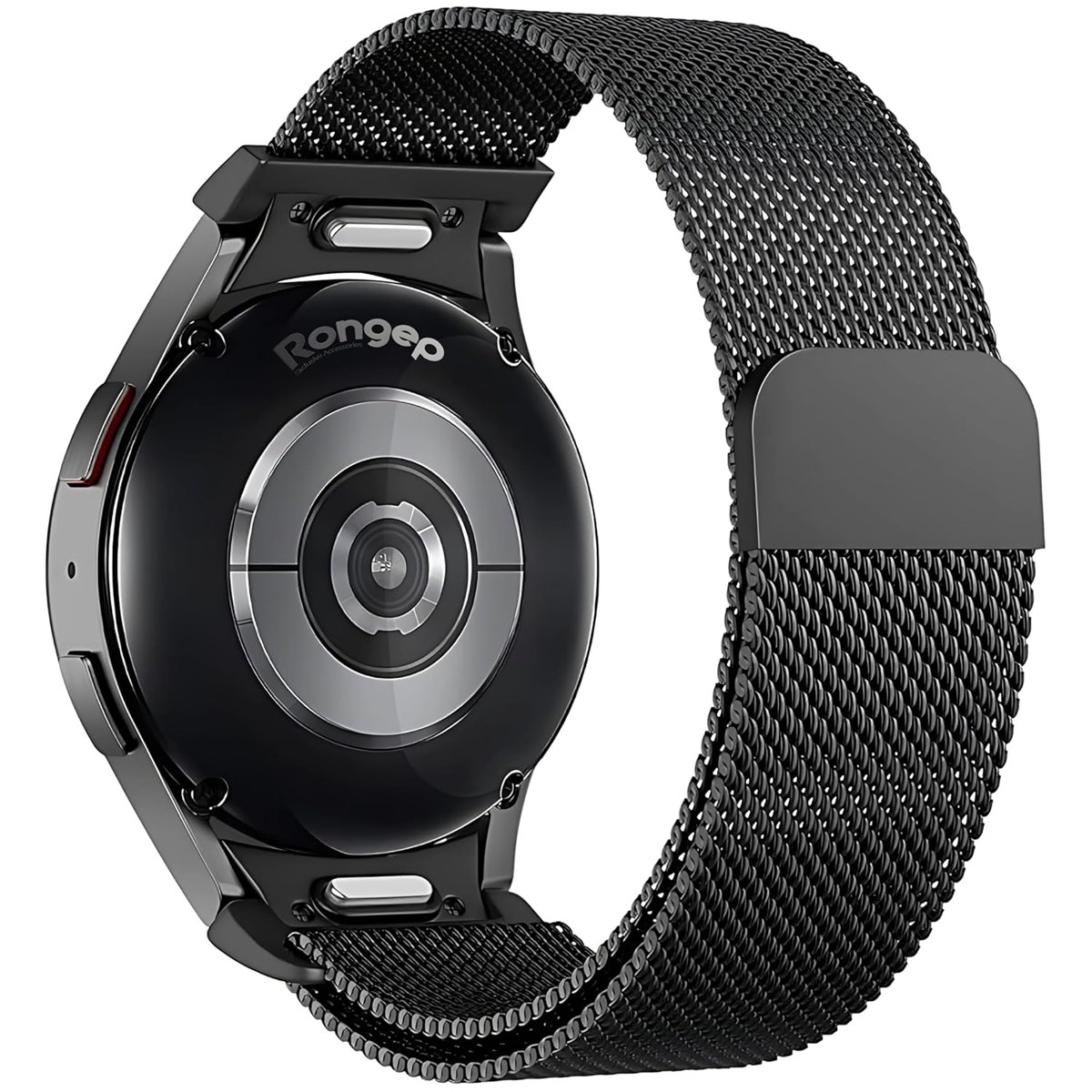 Rongep One Click 20mm Metal Hasır Kordon Samsung ile Uyumlu Galaxy Watch FE/7/6/5/4 Serisi İçin Many
