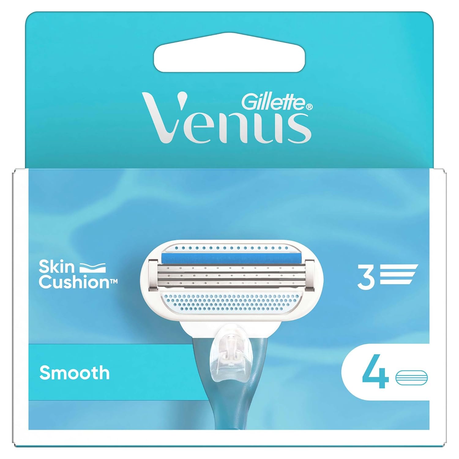 Gillette Venus Yedek Kadın Tıraş Bıçağı 4'lü