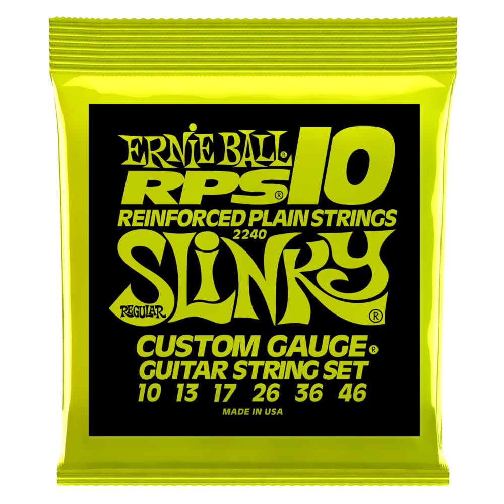 Ernie Ball Normal Slinky Rps Nikel Yara Elektro Gitar Telleri, Ölçü 10-46