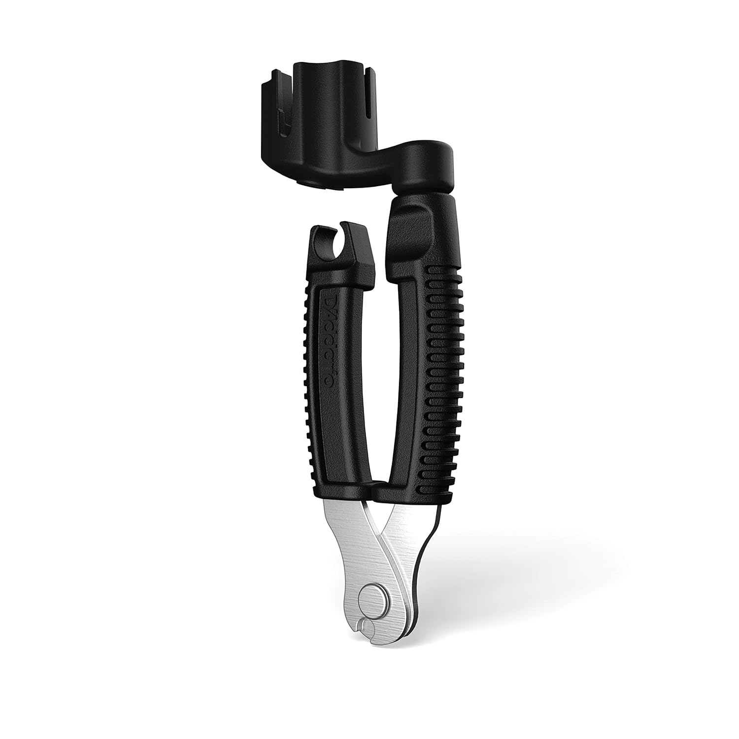 Planet Waves D'Addario Accessories Pro-Winder - Gitar Teli Sargısı, Kesici, Köprü Pimi Çekici, Üstün Ergonomik Hepsi Bir Arada Alet, Germe İçin, Siyah