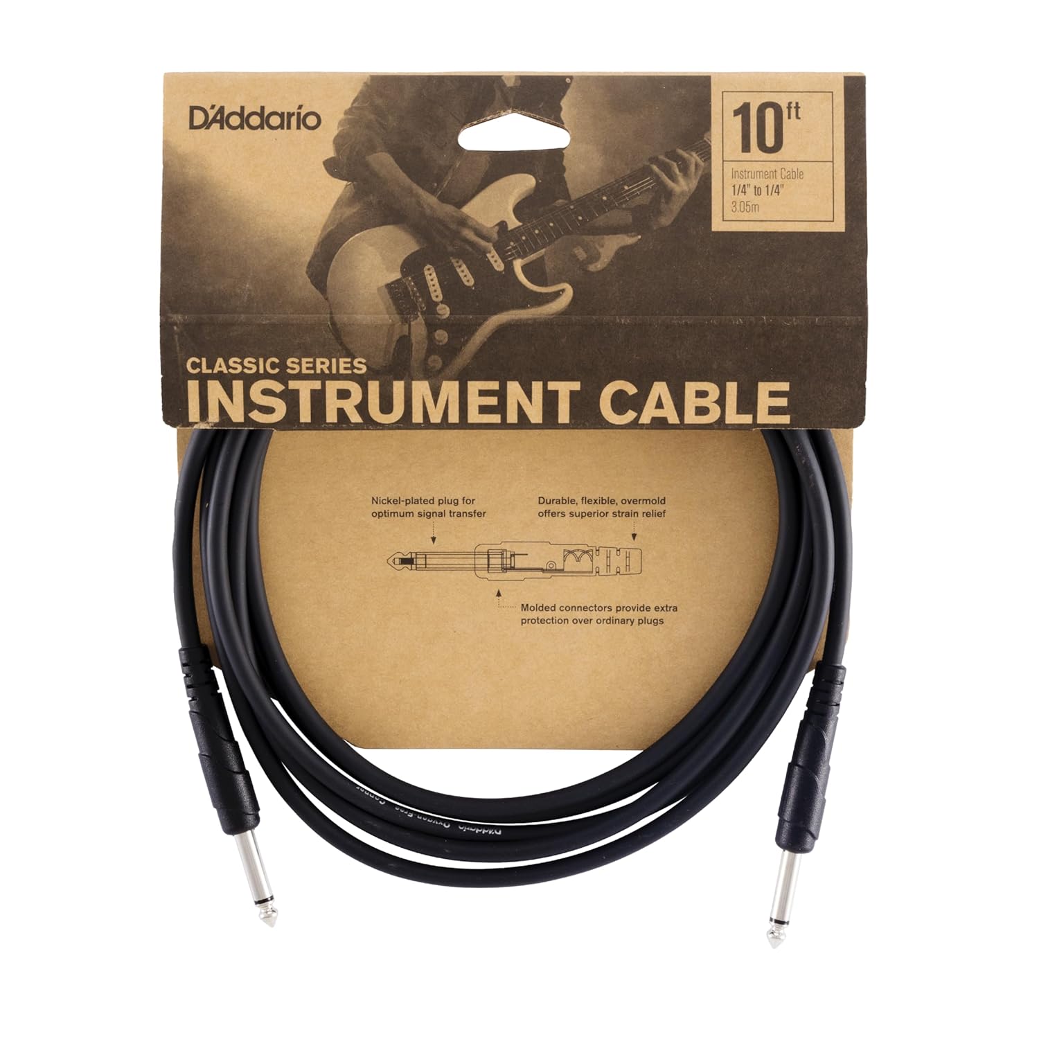 Planet Waves Pw-Cgt-10 Enstrüman Kablosu (3,05 M)