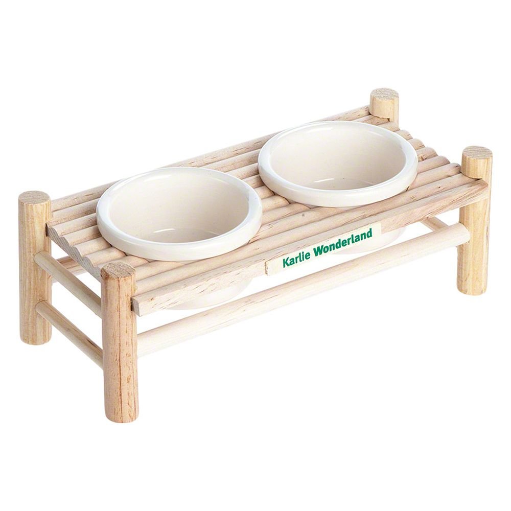 Karlie Ahşap Kemirgen Yemek Masası 24X10X8Cm