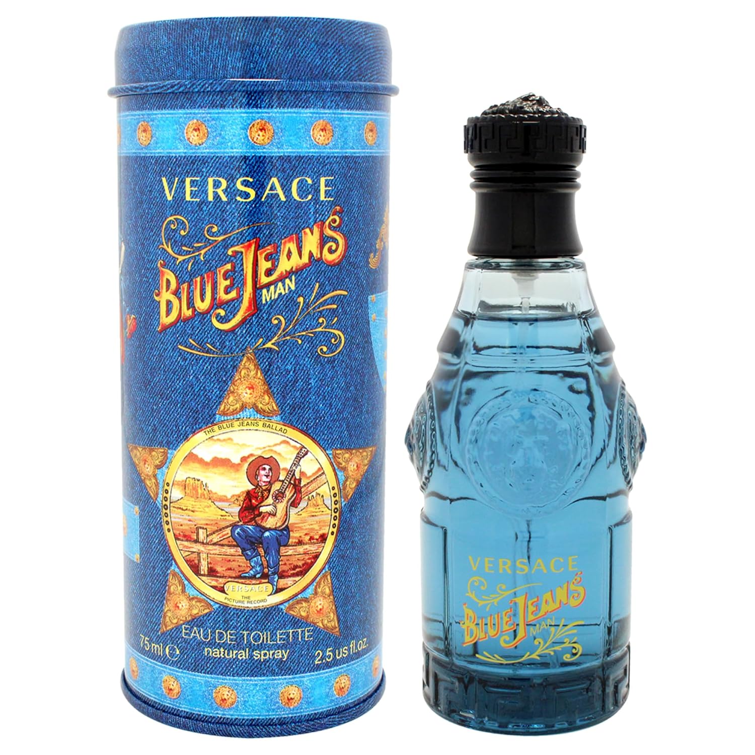 Versace Versus Blue Jeans EDT Erkek Parfüm, 75 ml