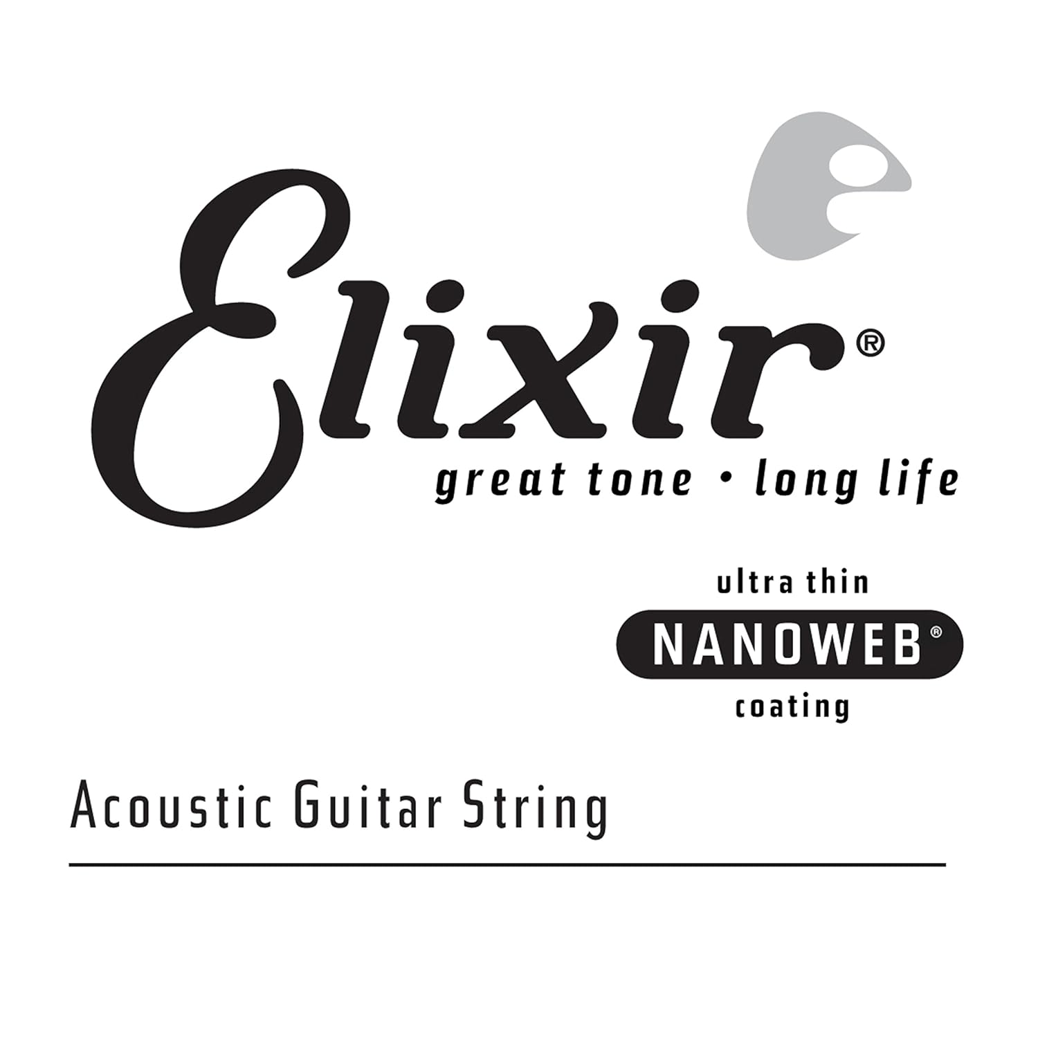 Elixir 14142 Nanoweb Phosphor Bronze Tek Akustik Gitar Teli (42)