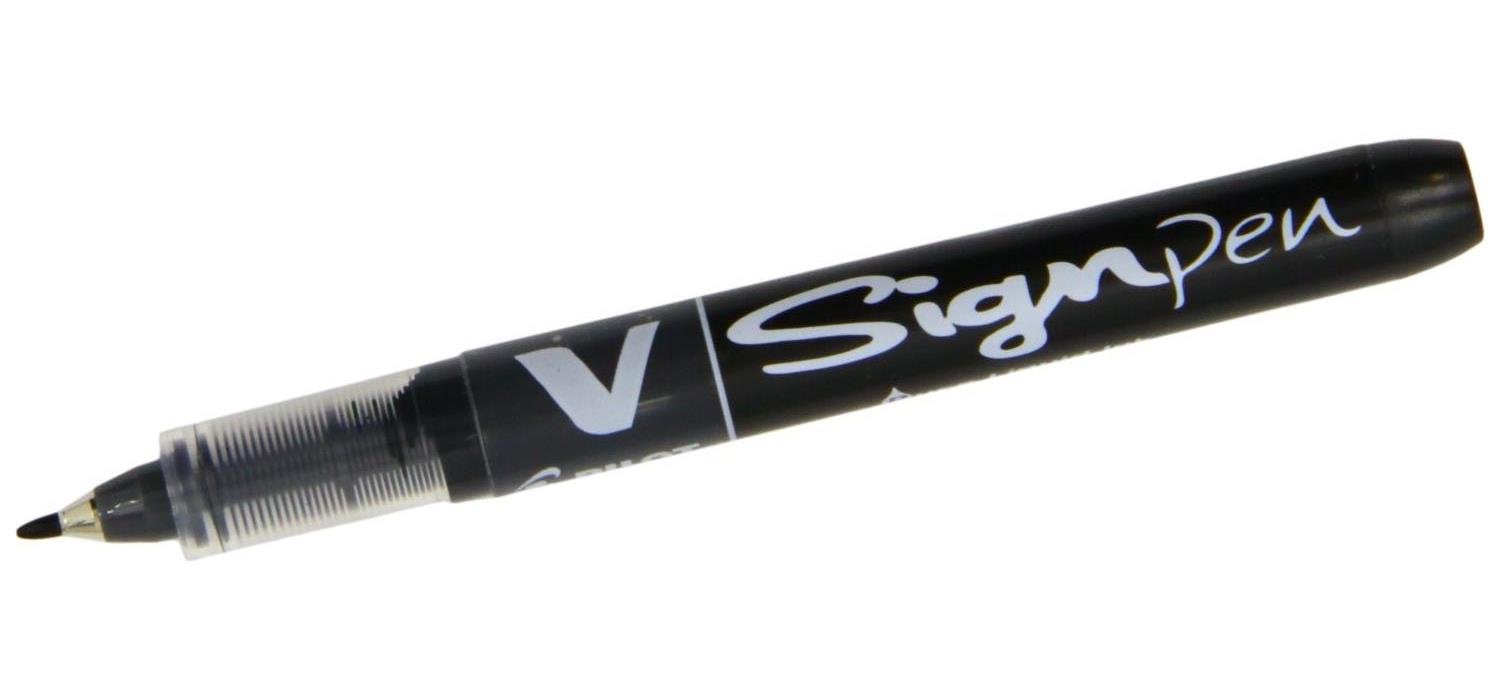 Pilot Sw-Vsp-B V-Signpen Kalem, Siyah
