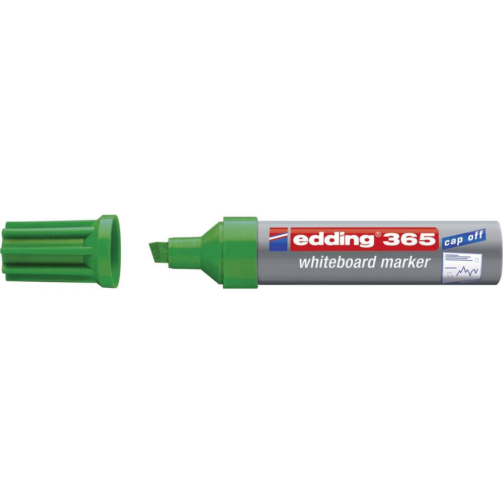edding 365 beyaz yazı tahtası kalemi - yeşil - 1 kalem - 2-7 mm kesik ucu