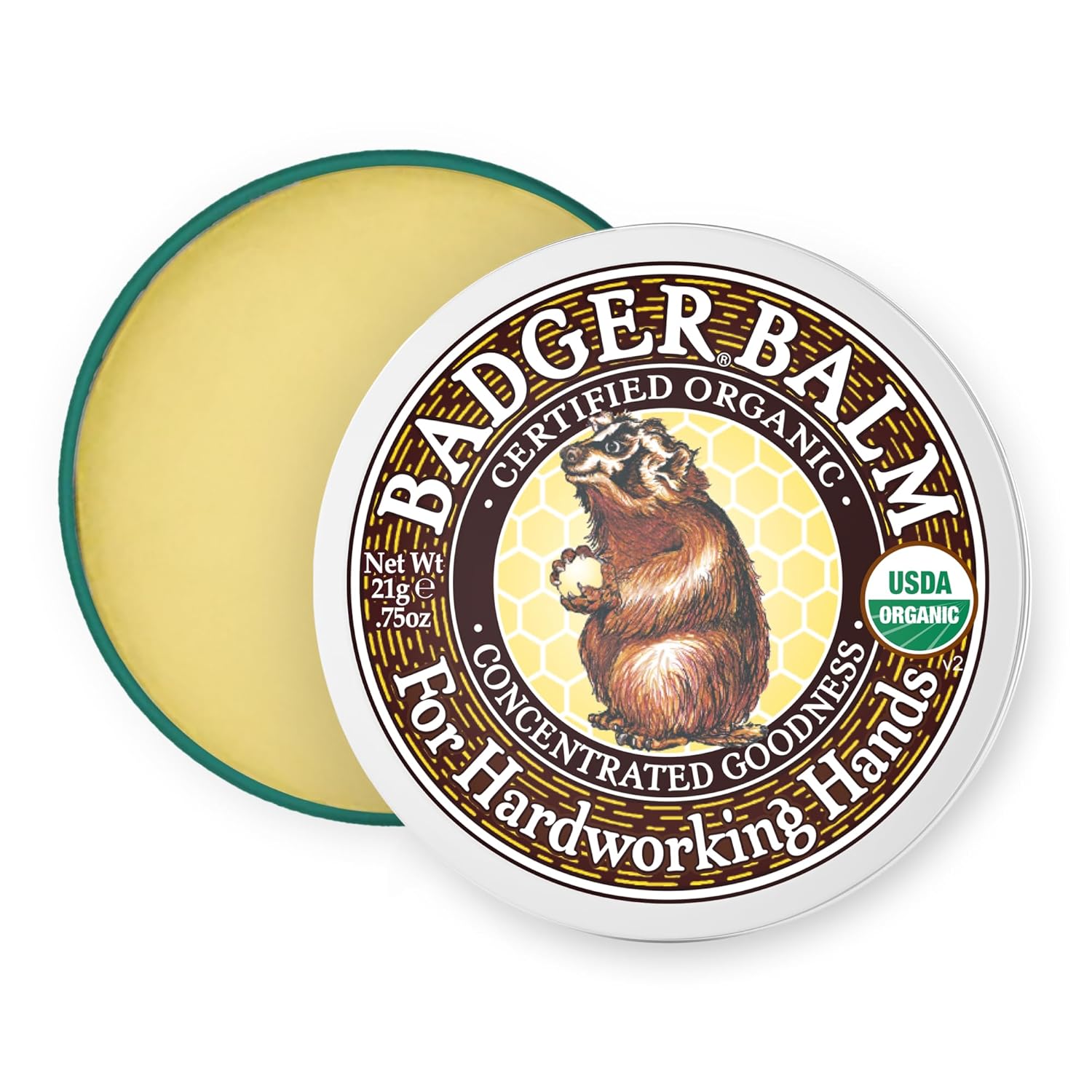 Badger Balm For Hardworking Hands El Bakım Balmı 21g