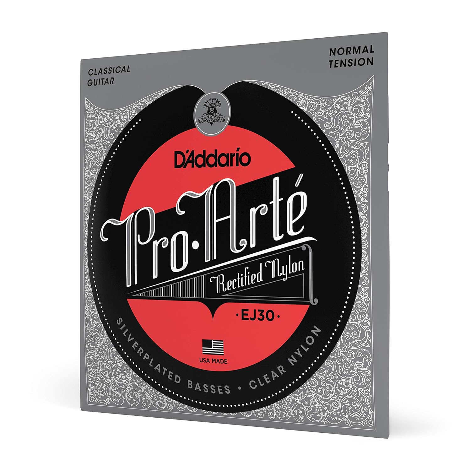 D'Addario Ej30 Klasik Gitar Tel Seti (4/4), Rectified Clear Nylon