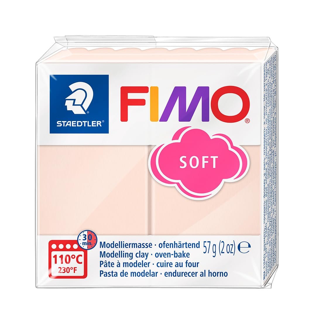 Fimo 8020-43 Fimo Soft Modelleme Kili 57 gr. Açık Ten